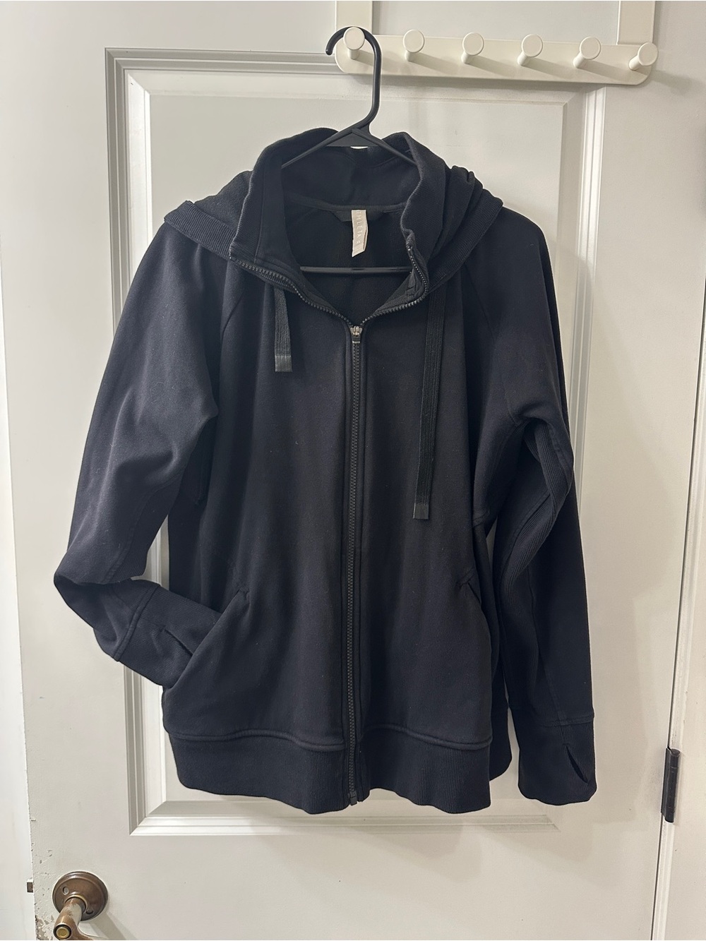 Athleta Black Full-Zip Hoodie